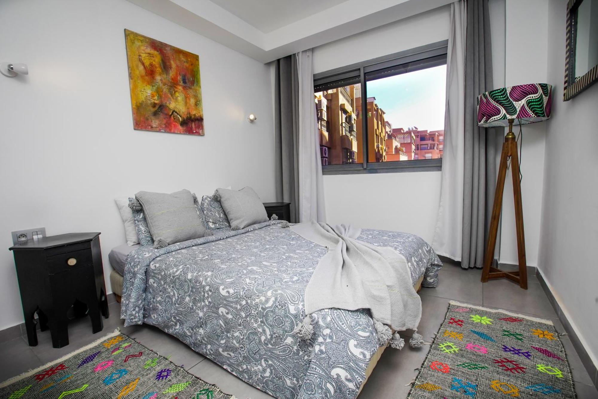 Apartamento Lovely 2-bedroom With Ac-netflix-nespreso Marrakesh